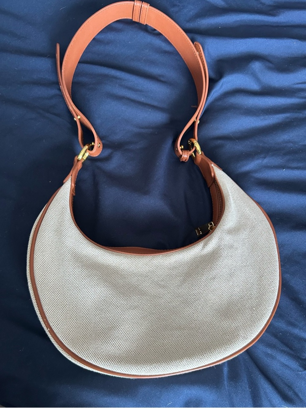 JW PEI Brown and Cream Handbag Boho Shoulder Purse EUC - Picture 6 of 11